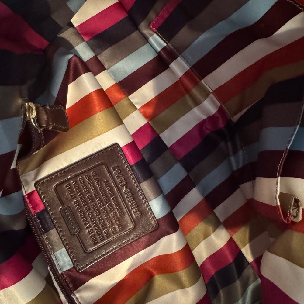 Vintage Coach Limited Edition Mahogany Haversack Bleecker Street Suede bag - Picture 9 of 12